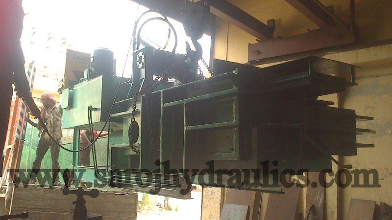 bale press machine