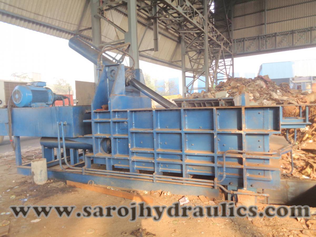 steel baling press machine